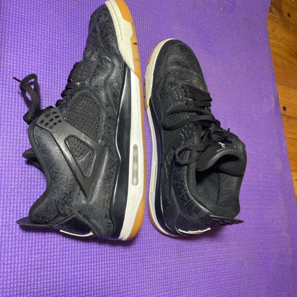 Air Jordan IV retro black “laser” size 16